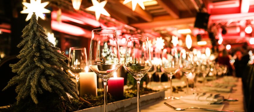 Leisure restaurant at christmas